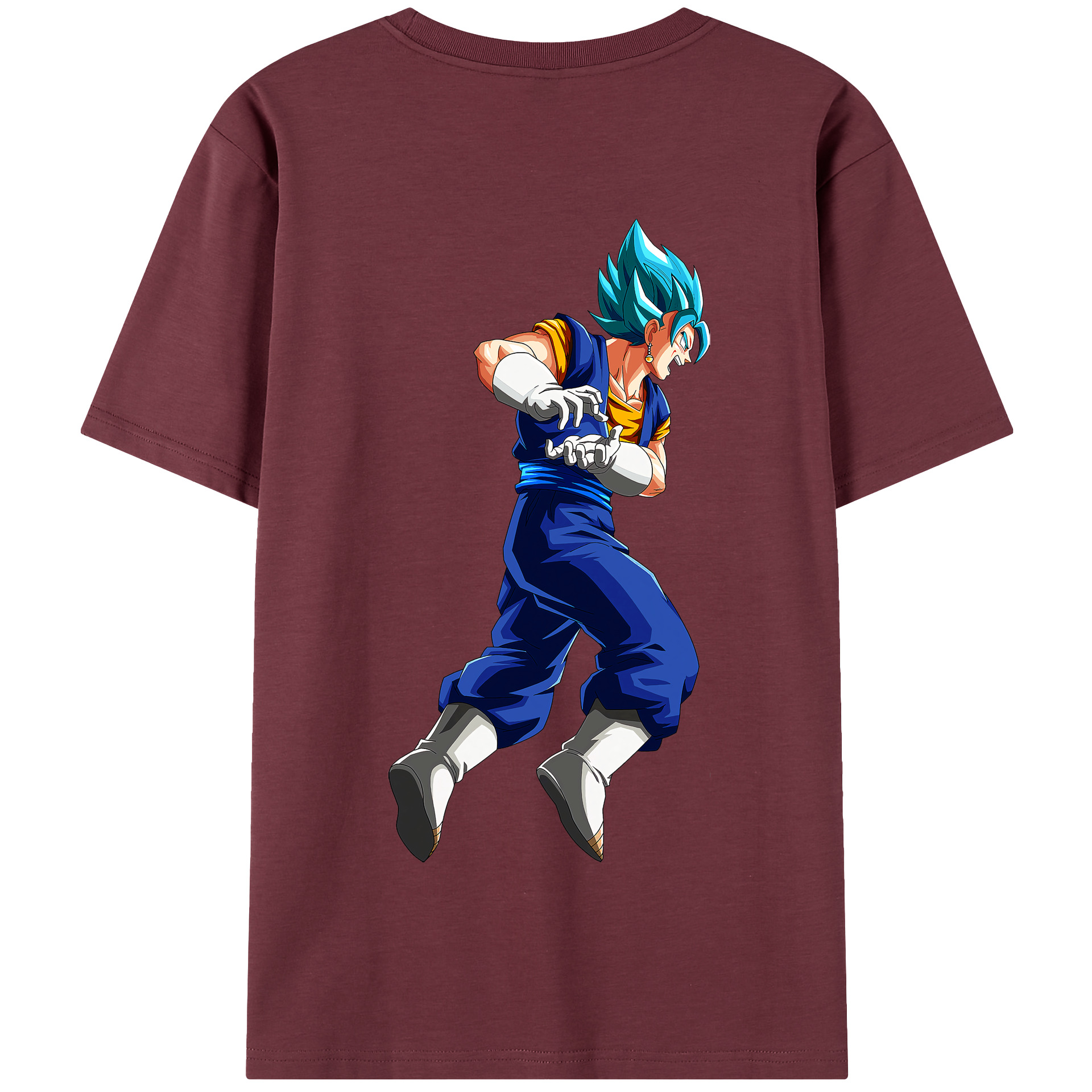 （画像用） ドラゴンボール ベジット DRAGON BALL Vegetto 綿100％半袖Tシャツ（背面プリント）